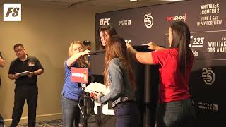 Ufc 225 Official Weigh-In Claudia Gadelha