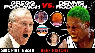 The Dennis RodmanGregg Popovich beef was so nasty it could have ruined both their careers