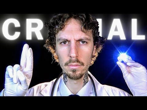 ASMR CRANIAL NERVE EXAM 👨‍⚕️🩺 DOCTOR ROLEPLAY LIGHT TRIGGERS HEARING TEST TASTE & SMELL TESTS