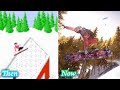 Evolution of Snowboard games 1990 - 2021