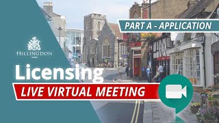 PART A - Virtual Licensing Sub-Committee - 10:00AM, 16 March 2021 [Hey Bartender Ltd, Ruislip]