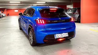 New Peugeot e-208 (2021) - CRAZY ELECTRIC sound when driving!