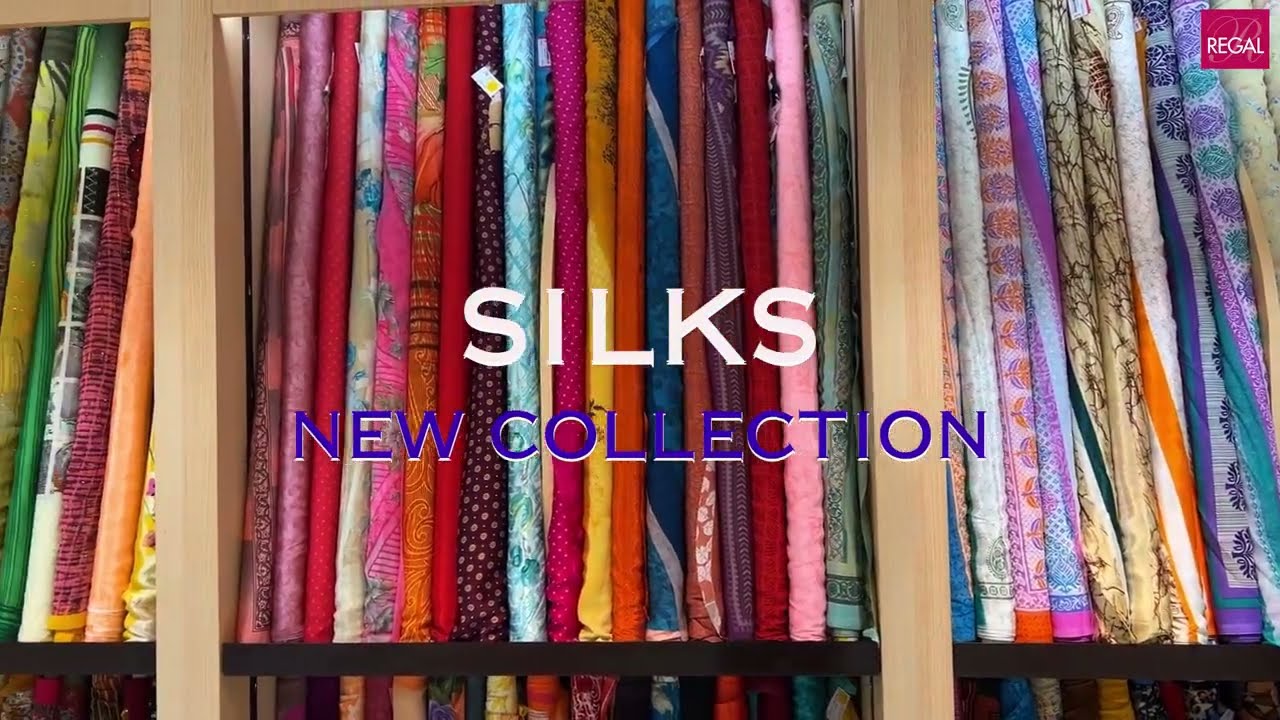 Latest silk fabrics collection | Pure silk fabrics | Regal fabrics