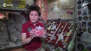 Astronotlar Yer Çekimsiz Ortamda Nasıl Yemek Yiyorlar? Türkçe Altyazı