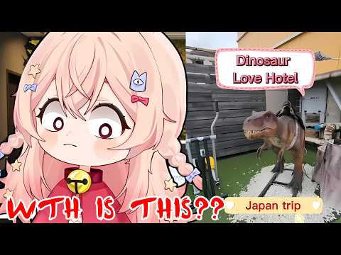 Pippa reacts to Japan Dinosaur Love Hotel