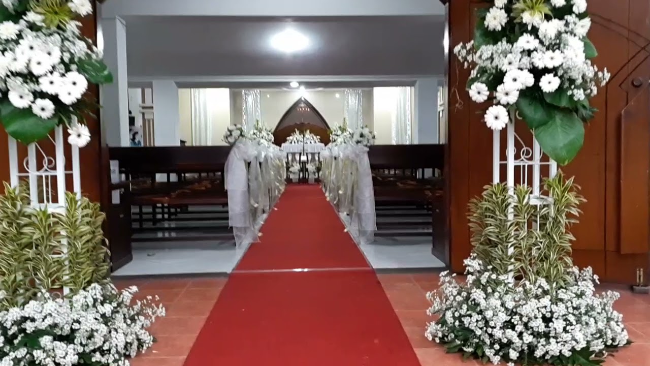 Dekorasi Pernikahan di Gereja HKBP Malang YouTube