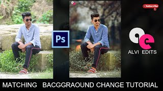 How to Background Change in Photoshop || Maxing background Change || Black in Color Effect screenshot 5