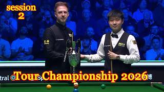 Judd Trump vs Zhao Xintong Final Tour Championship 2026 session 2 screenshot 3