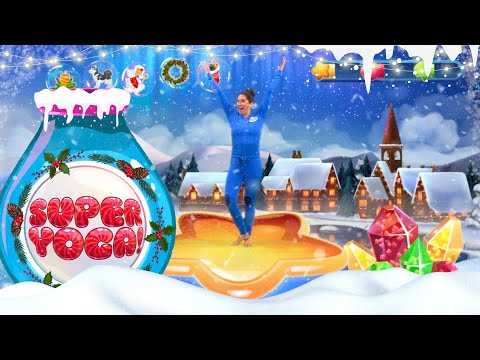 CHRISTMAS SUPER YOGA! | Cosmic Kids