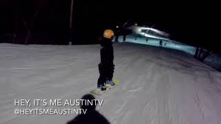 Week Night Snowboarding - No Lines at Afton Alps