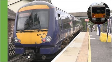 Class 170 departs Seamer
