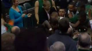 Armon Bassett works out for the Indiana Pacers