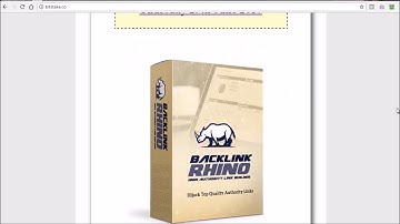 BacklinkRhino Review (Wikipedia Backlink Software)