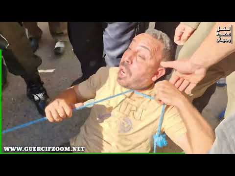 جرسيف إغماءات إعتقالات إحتجاجات ترافق حملة لتحرير الملك العمومي بالسويقة 