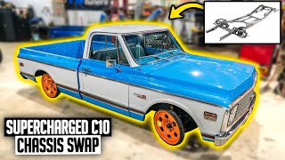 72 C10 Supercharged Ls Gsi Chassis Swap - Slammed C10 Chevy Ep 1