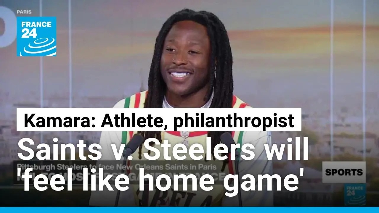 NFL's Paris Premier: Saints RB Alvin Kamara on global reach, sport as catalyst for youth opportunity