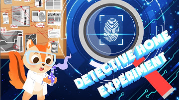 👨🏻‍🔬Forensic Science | 🔎 Detective Home Experiment | Fingerprints Lifting Game | Science for Kids