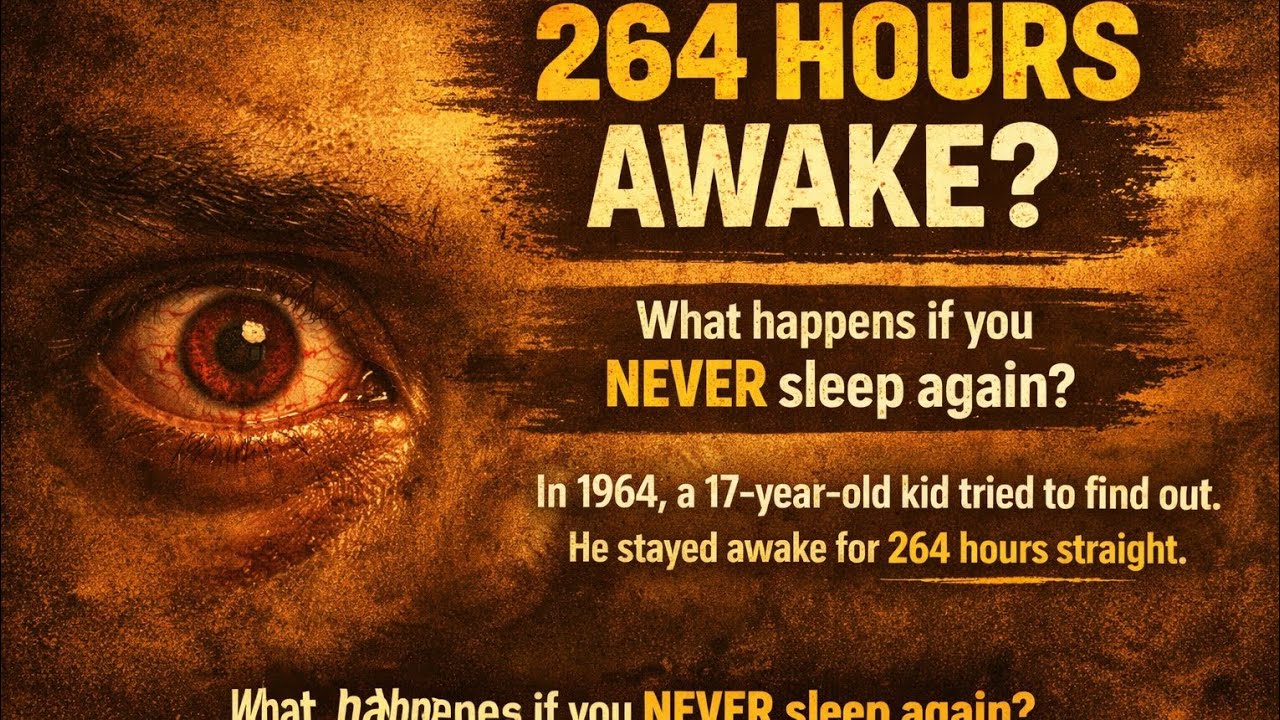 264 HOURS AWAKE? What Happens If You NEVER Sleep 😵‍💫
