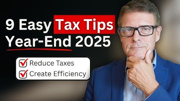 9 belastingmaatregelen die u moet nemen VÓÓR het einde van 2025!