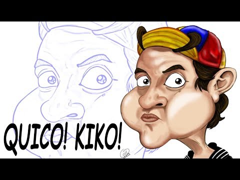 QUICO! KIKO! CARICATURA DO PERSONAGEM!