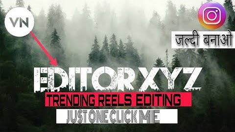 Viral jungle font Name Reels video Editing || New VN App Template | just one click. #viralreels