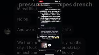 OT7 Quanny & NLMB Members expose him in messages on instagram😳#chiraq #chicago