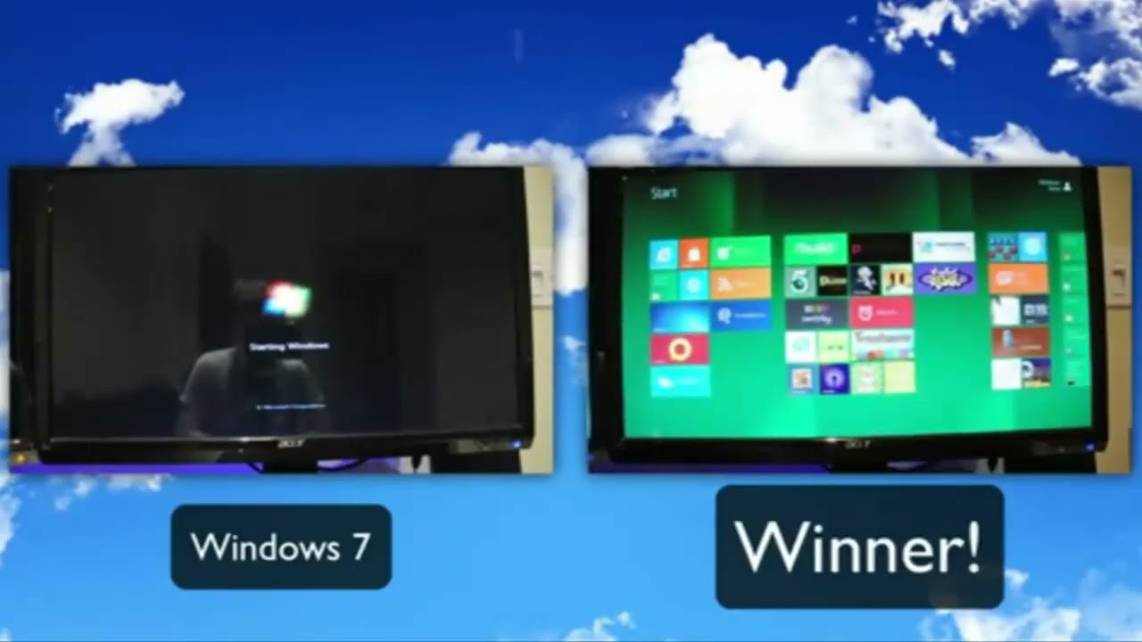 (REUPLOAD) Windows 8 Vs Windows 7 (In Boot Time)