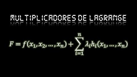 Multiplicadores de Lagrange