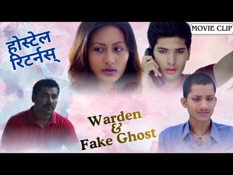 Warden & Fake Ghost ! - Movie Clip - Hostel Returns