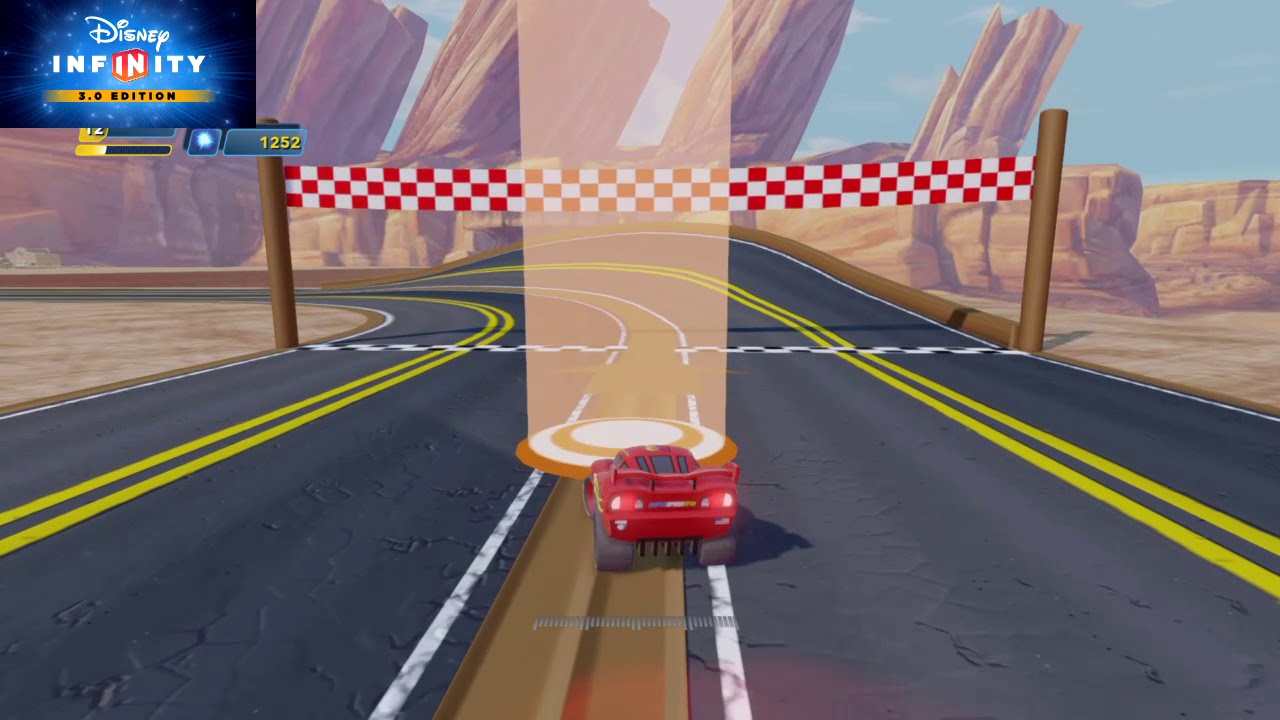 Disney Infinity 3.0 Cars Radiator Springs Toy Box Race YouTube