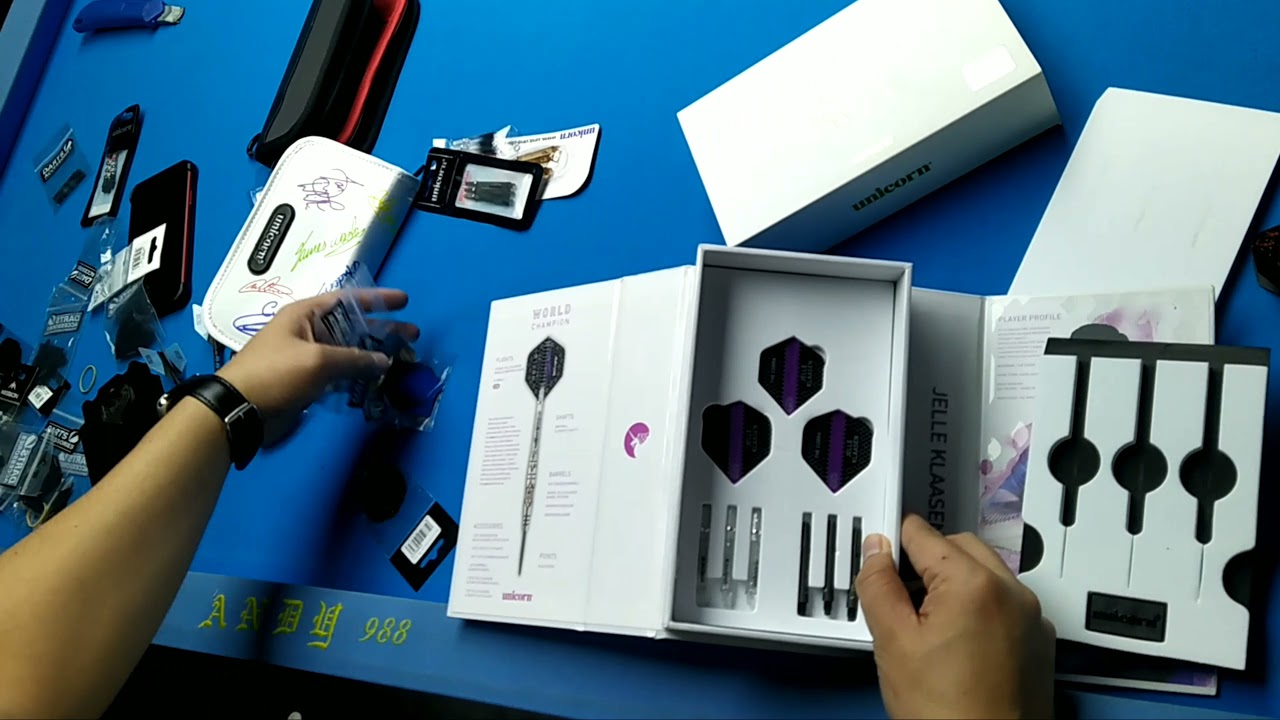 DARTS CORNER.UK UNBOXING blaise martin YouTube