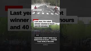 Humanoid Robot Wins Half Marathon In 50:26 - Faster Than World Record