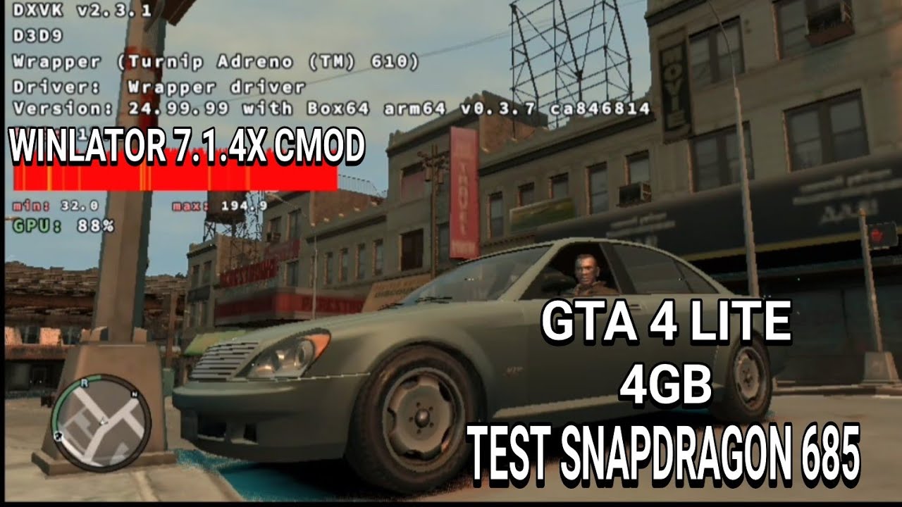 GTA 4 LITE 4 GB WINLATOR 7.1.4X CMOD SNAPDRAGON 685
