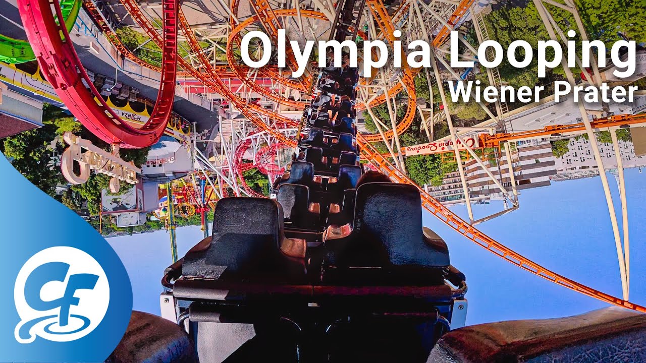 Olympia Looping back seat on-ride 4K POV Wiener Prater