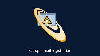 IBI-aws — Set up e-mail registration