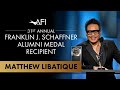 Matthew Libatique Accepts AFI's Franklin J. Schaffner Alumni Medal