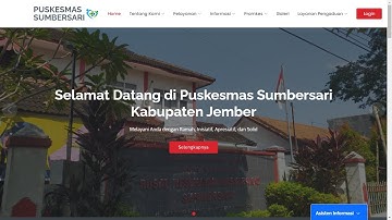 Demo Website Puskesmas Sumbersari