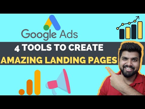 Google Ads #12 - 4 Tools To Create Amazing Landing Pages For Search Ads Or Seo | Google Ads Tips