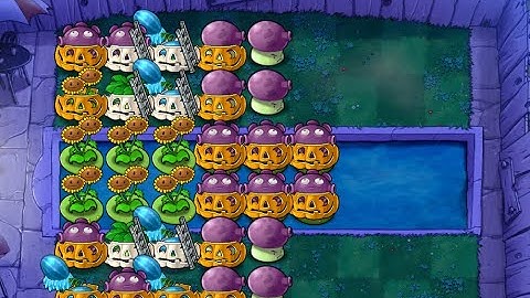 Plants Vs Zombies (Fog Endless) - Intelligent Cobless (C4-io, No pausing)