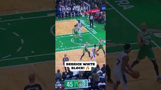 Derrick White feels bigger than he actually is. 😤 #nba #basketball #nbahighlights #nbaplayoffs