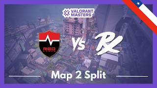 NS vs PRX | VCT Masters Santiago | Map 2 Split