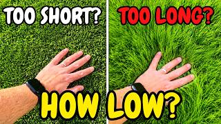 How Short Should You Cut Your Lawn? Most People Get This Wrong