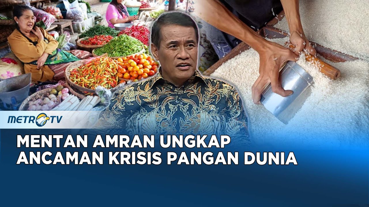 Mentan Amran Jelaskan Seriusnya Ancaman Krisis Pangan Dunia #KickAndy