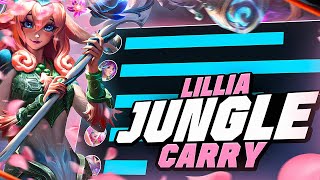 HARD CARRYING In Ranked With Lillia...