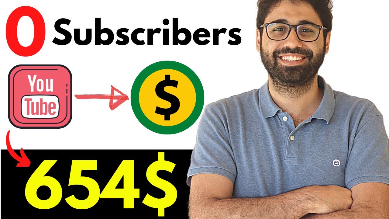 ⁣Earn 654$ on YouTube With 0 Subscribers! (99% Passive Income)
