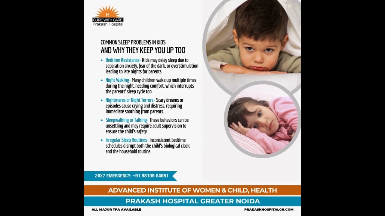 Common Sleep Problems in Kids That Affect Parents Too