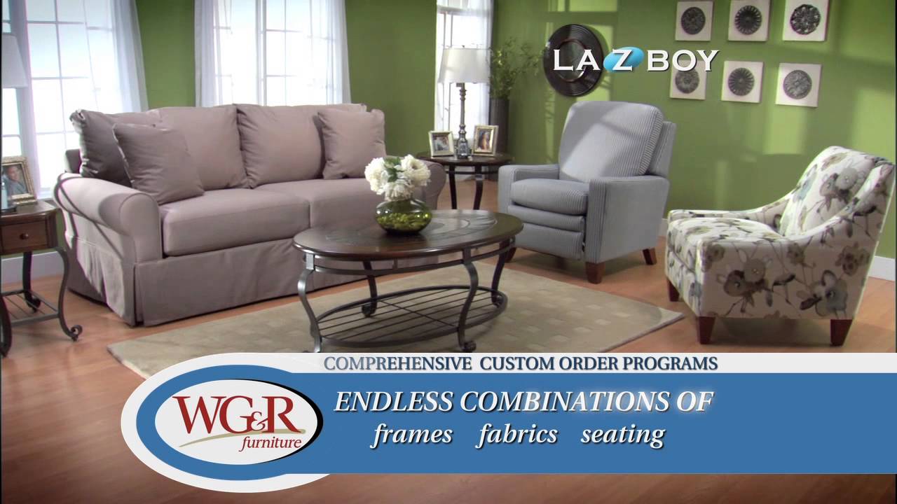 CUSTOM ORDER OPTIONS | WG&R Furniture