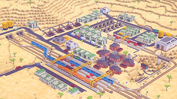 NEW - Transport Management Simulation Tycoon Building Huge Cities with Trains, Trucks | Voxel Tycoon