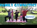 Family Gymnastics Challenge | Bratayley
