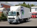 DAF LF 55.280 E5 Caja Rígida, Clima, Plataforma - 2014